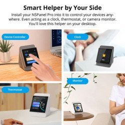 Sonoff Επιτραπέζια Βάση Standw Για Nspanel & Nspanel Pro, Λευκή