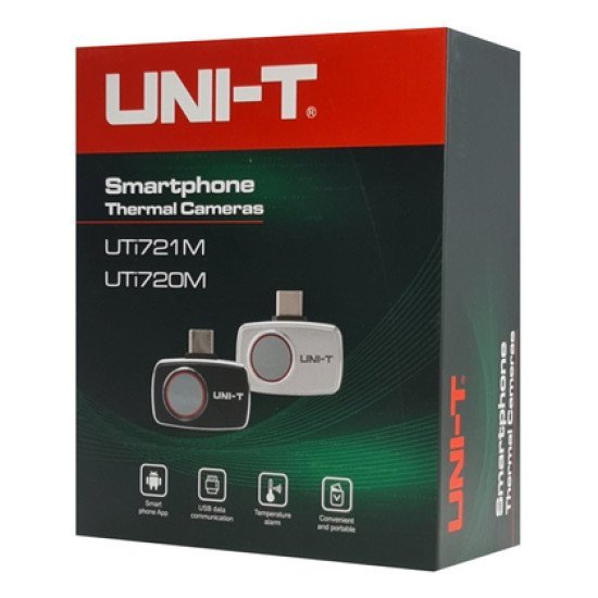 Uni-T Συσκευή Θερμικής Απεικόνισης Uti721M Για Smartphone, Έως 550 °C Uni-T Συσκευή Θερμικής Απεικόνισης Uti721M Για Smartphone, Έως 550 °C