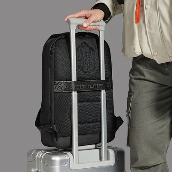 Arctic Hunter Τσάντα Πλάτης B00529 Με Θήκη Laptop 15.6", 22L, Μαύρη Arctic Hunter Τσάντα Πλάτης B00529 Με Θήκη Laptop 15.6", 22L, Μαύρη