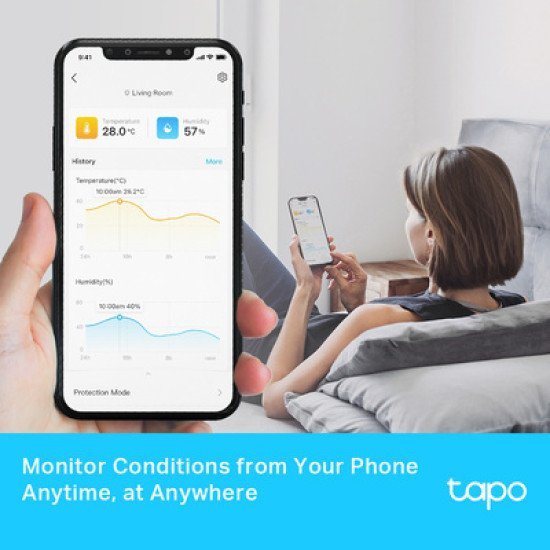 Tp-Link Smart Θερμόμετρο & Υγρασιόμετρο Tapo T315, -20~60 °C, Ver 1.0 Tp-Link Smart Θερμόμετρο & Υγρασιόμετρο Tapo T315, -20~60 °C, Ver 1.0