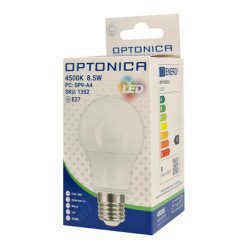 Optonica Led Λάμπα A60 1352, 8.5W, 4500K, E27, 806Lm