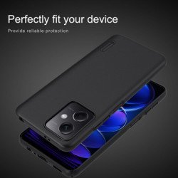 Nillkin Θήκη Super Frosted Shield Για Xiaomi Redmi Note 12 5G, Μαύρο