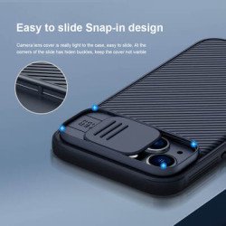 Nillkin Θήκη Camshield Pro Magnetic Για Iphone 14, Μαύρη Nillkin Θήκη Camshield Pro Magnetic Για Iphone 14, Μαύρη
