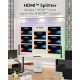 Goobay Hdmi Splitter 58484, 1-In Σε 8-Out, 4K/60Hz, Μαύρο