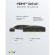 Goobay Hdmi Switch 58487, 3-In Σε 1-Out, 4K/30Hz, Μαύρο Goobay Hdmi Switch 58487, 3-In Σε 1-Out, 4K/30Hz, Μαύρο