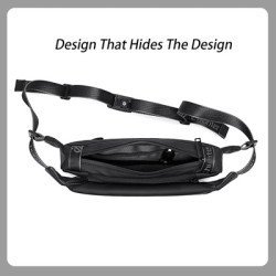 Arctic Hunter Τσάντα Μέσης Yb00047, 2L, Μαύρη