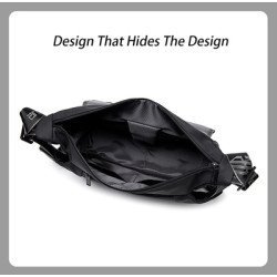 Arctic Hunter Τσάντα Ώμου K00152 Με Θήκη Tablet, 13L, Μαύρη