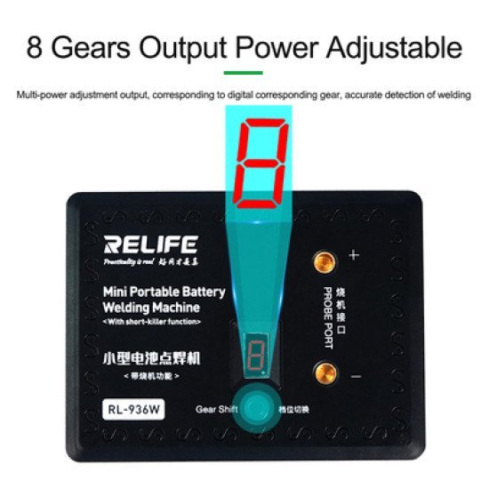 Relife Ηλεκτροπόντα Μπαταριών Rl-936W, 8 Επίπεδα, 4000Mah Relife Ηλεκτροπόντα Μπαταριών Rl-936W, 8 Επίπεδα, 4000Mah