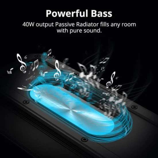 Tronsmart Φορητό Ηχείο Element Force+, 40W, Bluetooth, 6600Mah, Μαύρο Tronsmart Φορητό Ηχείο Element Force+, 40W, Bluetooth, 6600Mah, Μαύρο
