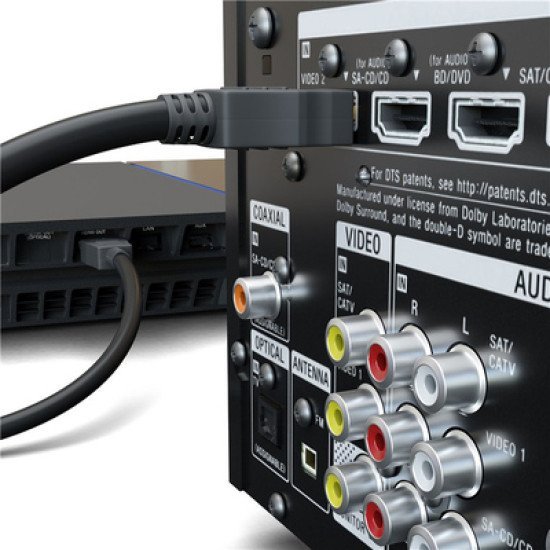 Goobay Καλώδιο Hdmi 2.1 Με Ethernet 61638, Arc, 48Gbit/S, 8K, 1M, Μαύρο