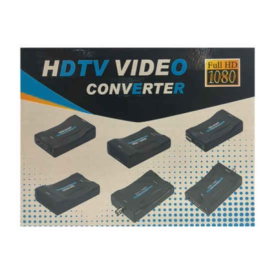 Αντάπτορας Hdmi Σε Scart Cab-H152, 10.2Gbps, Ntsc & Pal, Μαύρος Αντάπτορας Hdmi Σε Scart Cab-H152, 10.2Gbps, Ntsc & Pal, Μαύρος