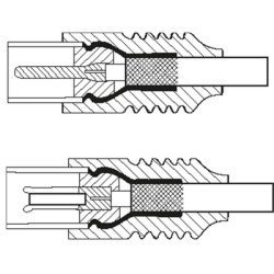 Goobay Καλώδιο Κεραίας 67286, Αρσενικό Σε Θηλυκό, 80Db, 7.5M, Λευκό
