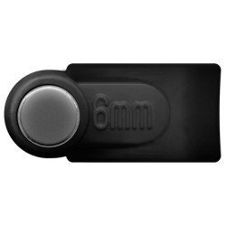 Goobay Ρόκα Στήριξης Καλωδίων 64679, 6Mm, Μαύρο, 100Τμχ