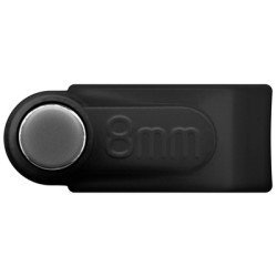 Goobay Ρόκα Στήριξης Καλωδίων 64681, 8Mm, Μαύρο, 100Τμχ