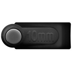 Goobay Ρόκα Στήριξης Καλωδίων 64683, 10Mm, Μαύρο, 100Τμχ