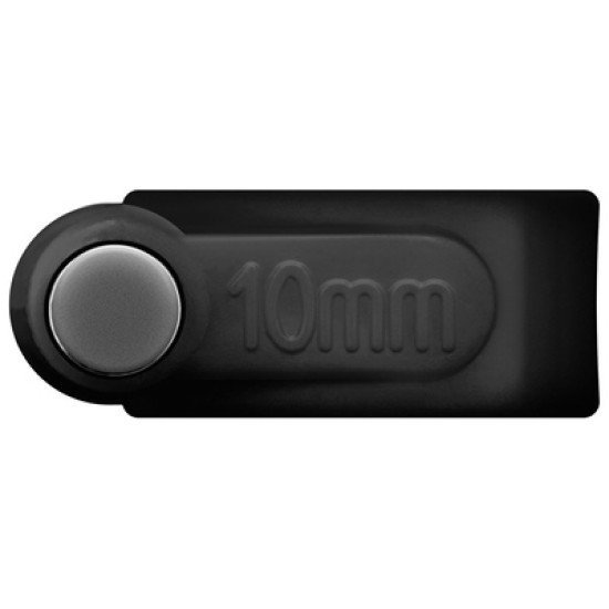 Goobay Ρόκα Στήριξης Καλωδίων 64683, 10Mm, Μαύρο, 100Τμχ Goobay Ρόκα Στήριξης Καλωδίων 64683, 10Mm, Μαύρο, 100Τμχ