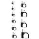 Goobay Ρόκα Στήριξης Καλωδίων 64683, 10Mm, Μαύρο, 100Τμχ Goobay Ρόκα Στήριξης Καλωδίων 64683, 10Mm, Μαύρο, 100Τμχ