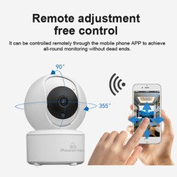 Powertech Smart Κάμερα Pt-1085, 3.6Mm, 3Mp, Wifi, Ptz