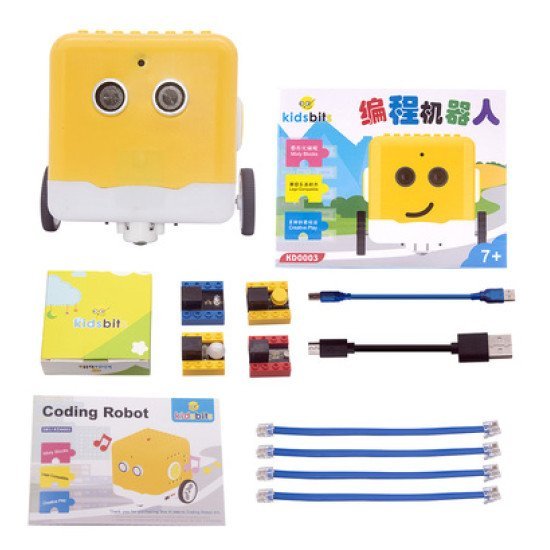 Keyestudio Kidsbits Coding Robot Kd0003 Για Arduino, Συμβατό Με Lego