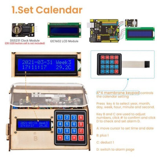 Keyestudio Electronic Scale Kit Ks0345 Για Arduino