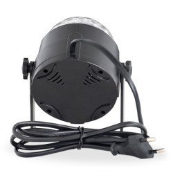 Led Φωτορυθμικό Φωτιστικό Zs48 Με Χειριστήριο, Rgb, 3W, Μαύρο