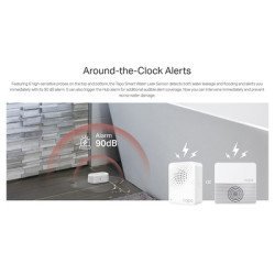 Tp-Link Smart Αισθητήρας Πλημμύρας Tapo T300, 868Mhz, Ver 1.0