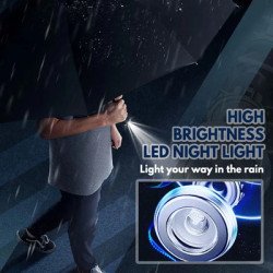 Roxxani Ομπρέλα Rxn-0017 Με Led Φακό, Αυτόματο Άνοιγμα, Μπλε Roxxani Ομπρέλα Rxn-0017 Με Led Φακό, Αυτόματο Άνοιγμα, Μπλε