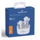 Powertech Earphones Με Θήκη Φόρτισης Soul, Tws, Anc, 45/400Mah, Λευκά Powertech Earphones Με Θήκη Φόρτισης Soul, Tws, Anc, 45/400Mah, Λευκά