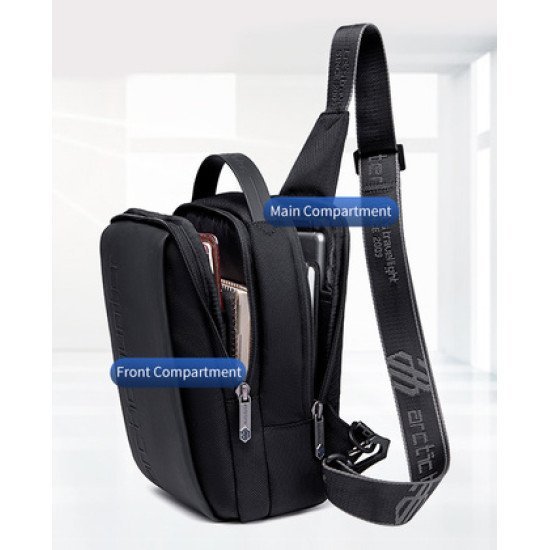 Arctic Hunter Τσάντα Crossbody Xb00541, Με Θήκη Tablet, 4L, Γκρι Arctic Hunter Τσάντα Crossbody Xb00541, Με Θήκη Tablet, 4L, Γκρι
