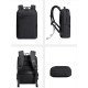 Arctic Hunter Τσάντα Πλάτης B00574 Με Θήκη Laptop 15.6", 10L, Μαύρη Arctic Hunter Τσάντα Πλάτης B00574 Με Θήκη Laptop 15.6", 10L, Μαύρη