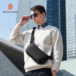 Arctic Hunter Τσάντα Μέσης Y00569 Με Θήκη Tablet, 3.5L, Μαύρη