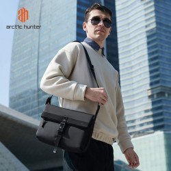 Arctic Hunter Τσάντα Ώμου K00567 Με Θήκη Tablet, 6L, Μαύρη