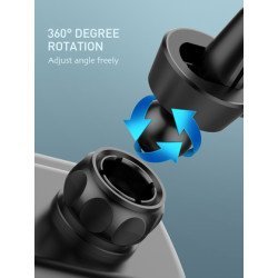 Ldnio Βάση Smartphone Αυτοκινήτου Mg10 Για Αεραγωγούς, Μαύρη Ldnio Βάση Smartphone Αυτοκινήτου Mg10 Για Αεραγωγούς, Μαύρη