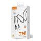 Ldnio Καλώδιο Lightning Σε Usb Ls442, 2.4A, 2M, Γκρι Ldnio Καλώδιο Lightning Σε Usb Ls442, 2.4A, 2M, Γκρι