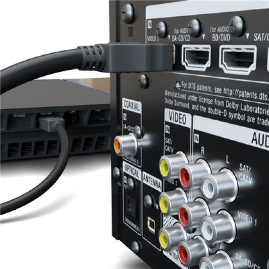 Goobay Καλώδιο Hdmi 2.0 60627, Ethernet, 4K/60Hz, 10.2Gbit/S, 15M, Μαύρο Goobay Καλώδιο Hdmi 2.0 60627, Ethernet, 4K/60Hz, 10.2Gbit/S, 15M, Μαύρο