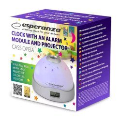 Esperanza Επιτραπέζιο Ρολόι Ehc001 Με Προβολέα & Led, Ξυπνητήρι Esperanza Επιτραπέζιο Ρολόι Ehc001 Με Προβολέα & Led, Ξυπνητήρι