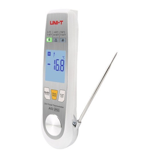 Uni-T Ψηφιακό Θερμόμετρο Τροφίμων A63, -40~250 °C, Ip65 Uni-T Ψηφιακό Θερμόμετρο Τροφίμων A63, -40~250 °C, Ip65