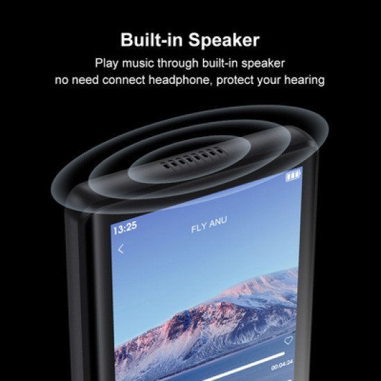 Ruizu Mp3 Player M6 Με Οθόνη Αφής 2.8", 8Gb, Ελληνικό Μενού, Μαύρο Ruizu Mp3 Player M6 Με Οθόνη Αφής 2.8", 8Gb, Ελληνικό Μενού, Μαύρο