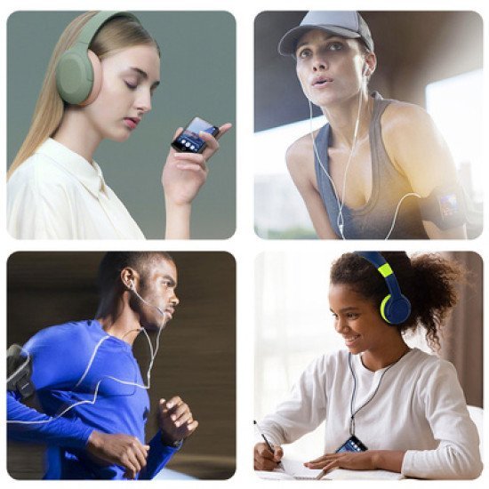 Ruizu Mp3 Player M6 Με Οθόνη Αφής 2.8", 8Gb, Ελληνικό Μενού, Μαύρο Ruizu Mp3 Player M6 Με Οθόνη Αφής 2.8", 8Gb, Ελληνικό Μενού, Μαύρο