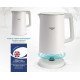 Bruno Βραστήρας Brn-0140 Με Διπλό Τοίχωμα, 1.7L, Strix, 2200W, Λευκός Bruno Βραστήρας Brn-0140 Με Διπλό Τοίχωμα, 1.7L, Strix, 2200W, Λευκός