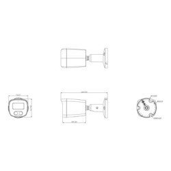 Longse Ip Κάμερα Bmsckl800, 2.8Mm, 8Mp, 1/2.8" Sony, Αδιάβροχη Ip67, Poe