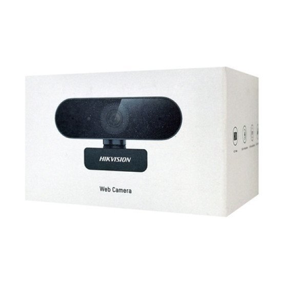 Hikvision Web Κάμερα Ds-U04P Με Μικρόφωνο, Usb, 4Mp, 2K, Μαύρη