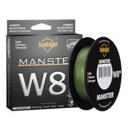 Seaknight Νήμα Manster Ln3205, Οκτάκλωνο, 20.4Kg, 0.28Mm, 300M, Πράσινο