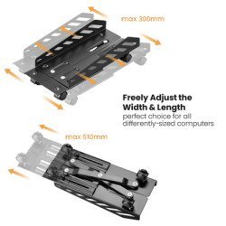 Brateck Βάση Cpb-24 Με Ροδάκια, Universal, Μεταλλική, Έως 25Kg Brateck Βάση Cpb-24 Με Ροδάκια, Universal, Μεταλλική, Έως 25Kg