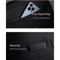 Arctic Hunter Τσάντα Πλάτης B00558 Με Θήκη Laptop 15.6", 24L, Usb, Μαύρη Arctic Hunter Τσάντα Πλάτης B00558 Με Θήκη Laptop 15.6", 24L, Usb, Μαύρη