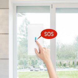 Ασύρματος Ανιχνευτής Θραύσης Κρυστάλλων Gb010 Για Συναγερμούς, 433Mhz