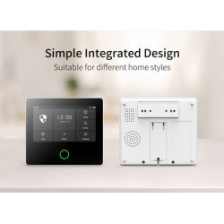 Powertech Ασύρματο Σύστημα Συναγερμού Pt-1125, Αφής, Wi-Fi, 2G, Tuya Powertech Ασύρματο Σύστημα Συναγερμού Pt-1125, Αφής, Wi-Fi, 2G, Tuya