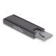 Delock Θήκη Για M.2 Nvme Pcie/Sata Ssd 42019, Tool Free, 10Gbps, Μαύρη Delock Θήκη Για M.2 Nvme Pcie/Sata Ssd 42019, Tool Free, 10Gbps, Μαύρη