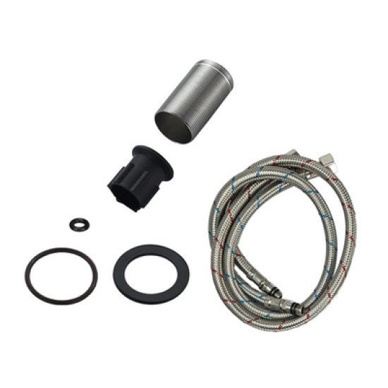Bruno Μπαταρία Πάγκου Κουζίνας M54823-317C, Αναμεικτική, Ασημί Bruno Μπαταρία Πάγκου Κουζίνας M54823-317C, Αναμεικτική, Ασημί