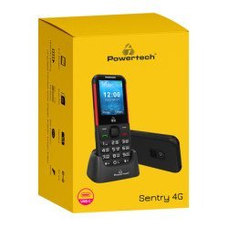 Powertech Κινητό Τηλέφωνο Sentry 4G Ptm-33, Sos Call, Με Φακό, Μαύρο Powertech Κινητό Τηλέφωνο Sentry 4G Ptm-33, Sos Call, Με Φακό, Μαύρο